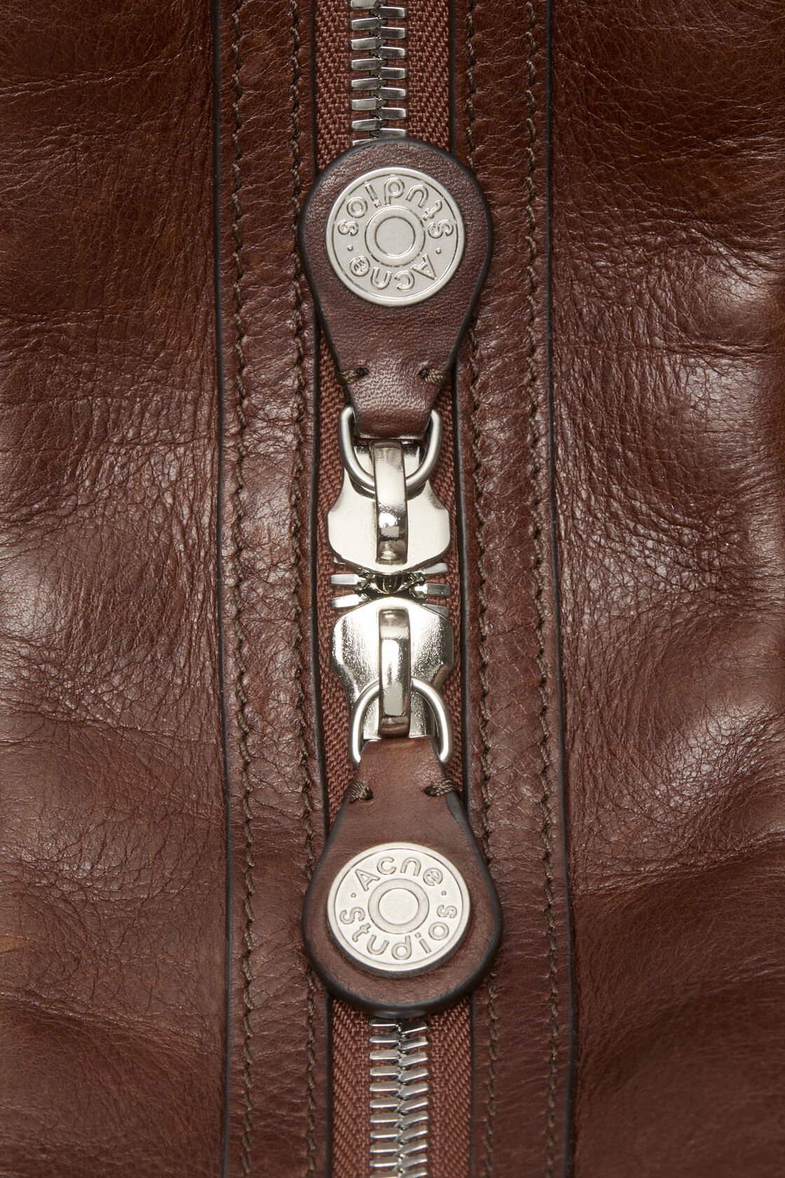 Camero Camera bag with buckles, Cognac brown, 2000x