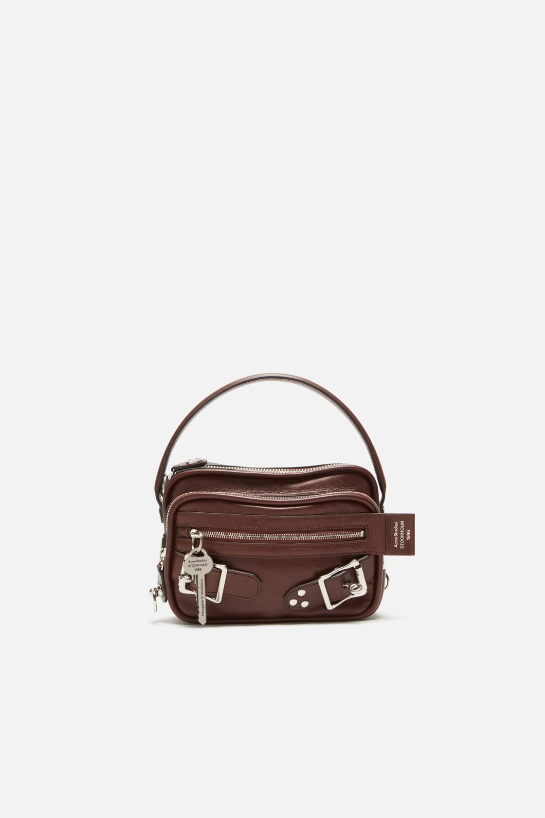Camero kit crossbody with belts, Cognac brown, 2000x
