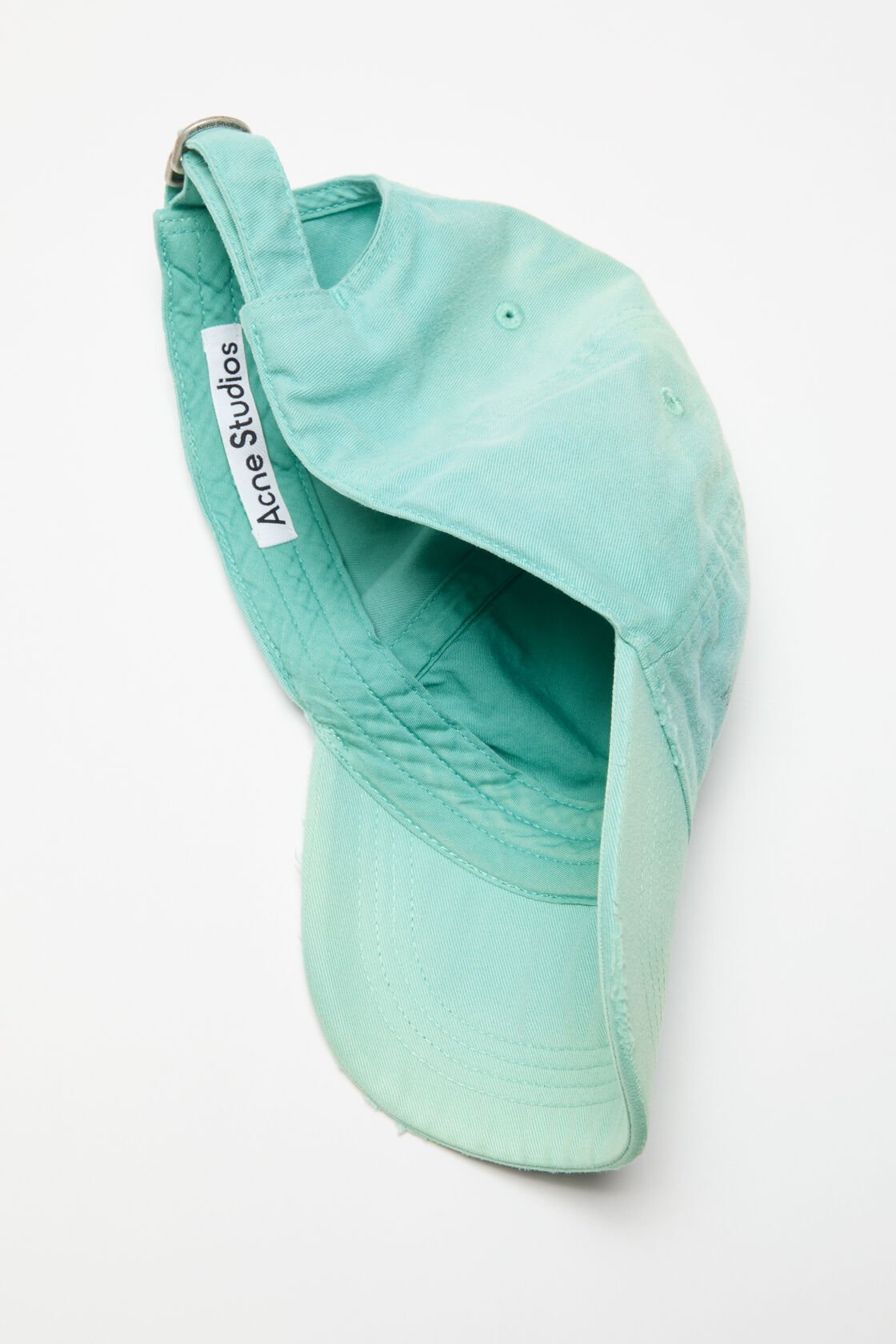 Sprayed logo cap, Mint green, 2000x