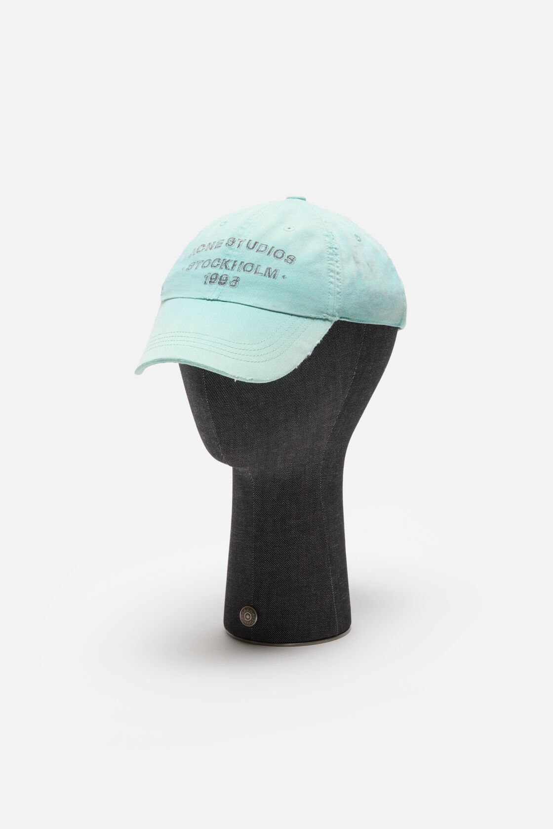 Sprayed logo cap, Mint green, 2000x