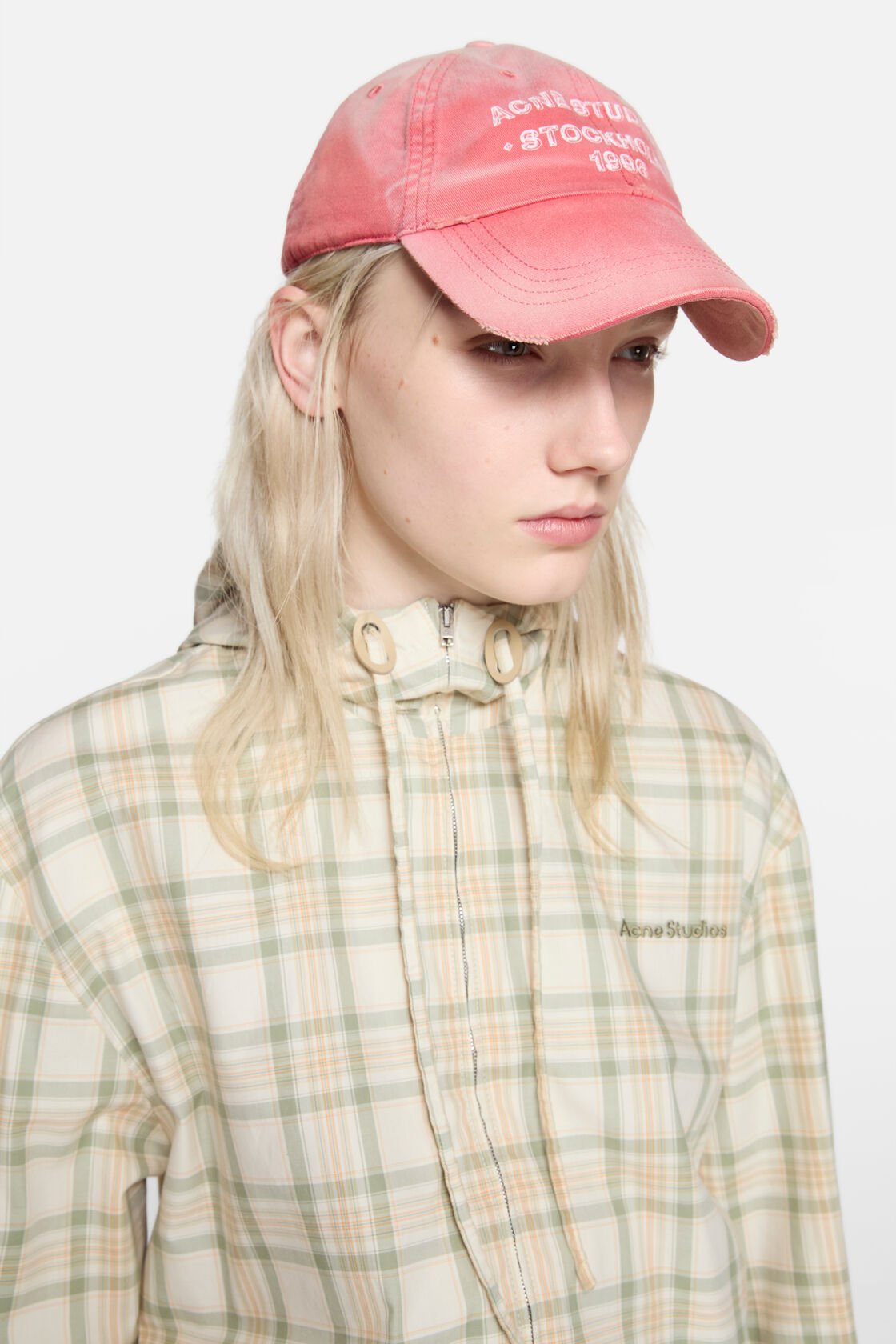 Sprayed logo cap, Red, 2000x