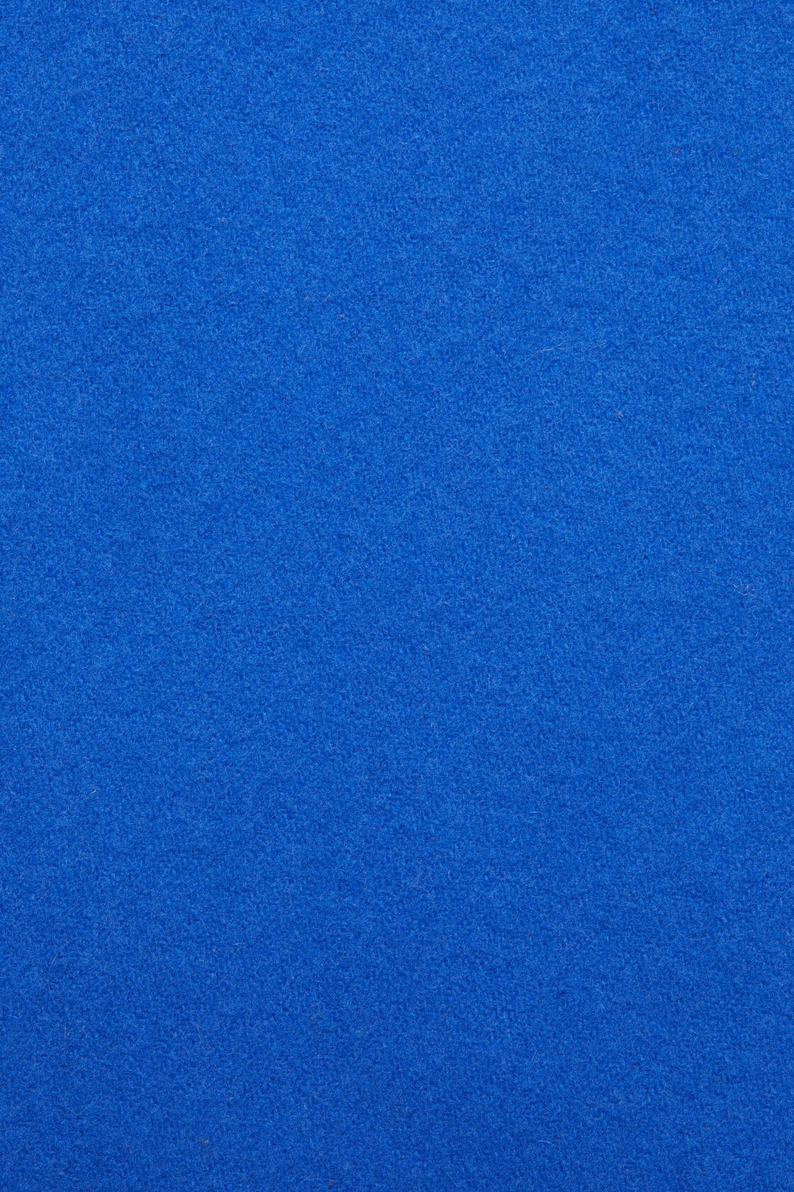 Fringe wool scarf - skinny, Royal blue, 2000x