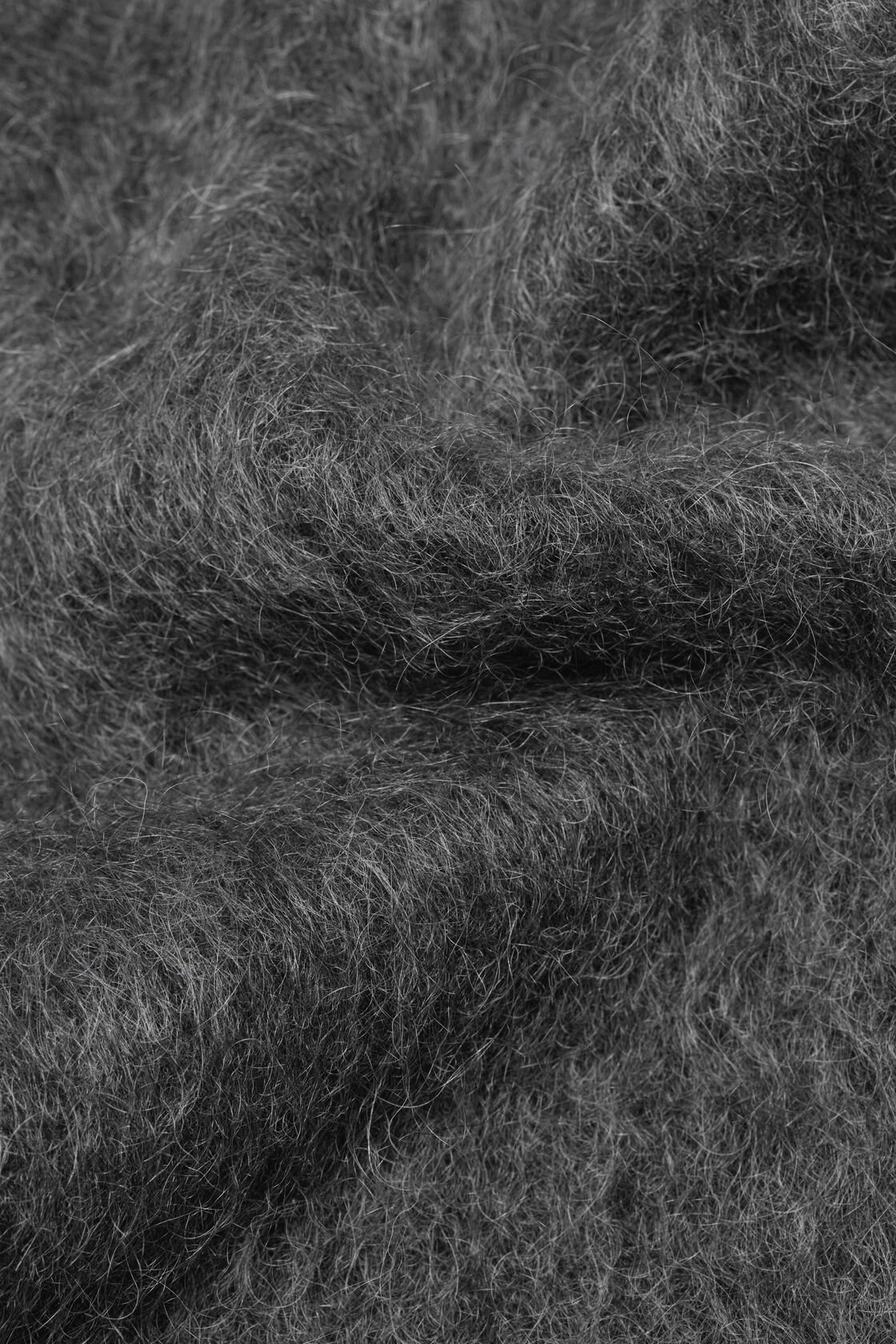 Two-tone wool scarf, Dark grey, 2000x