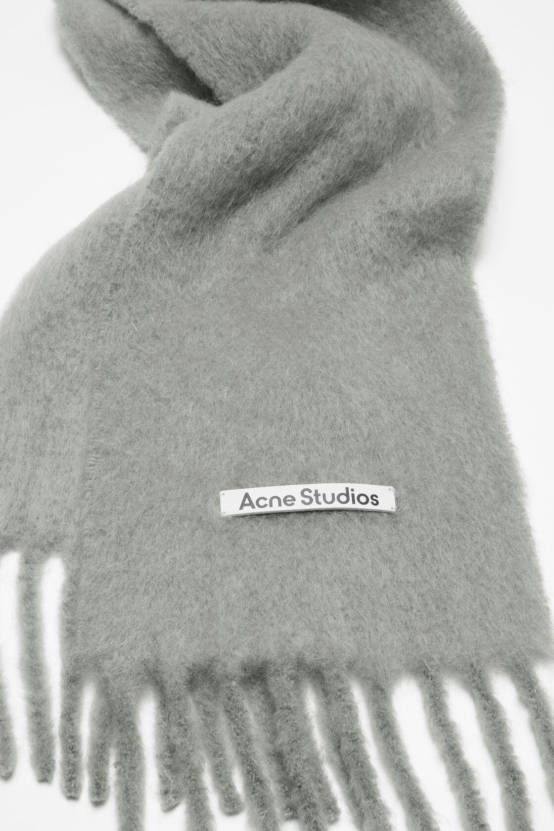 Mohair logo scarf, Grey, 2000x