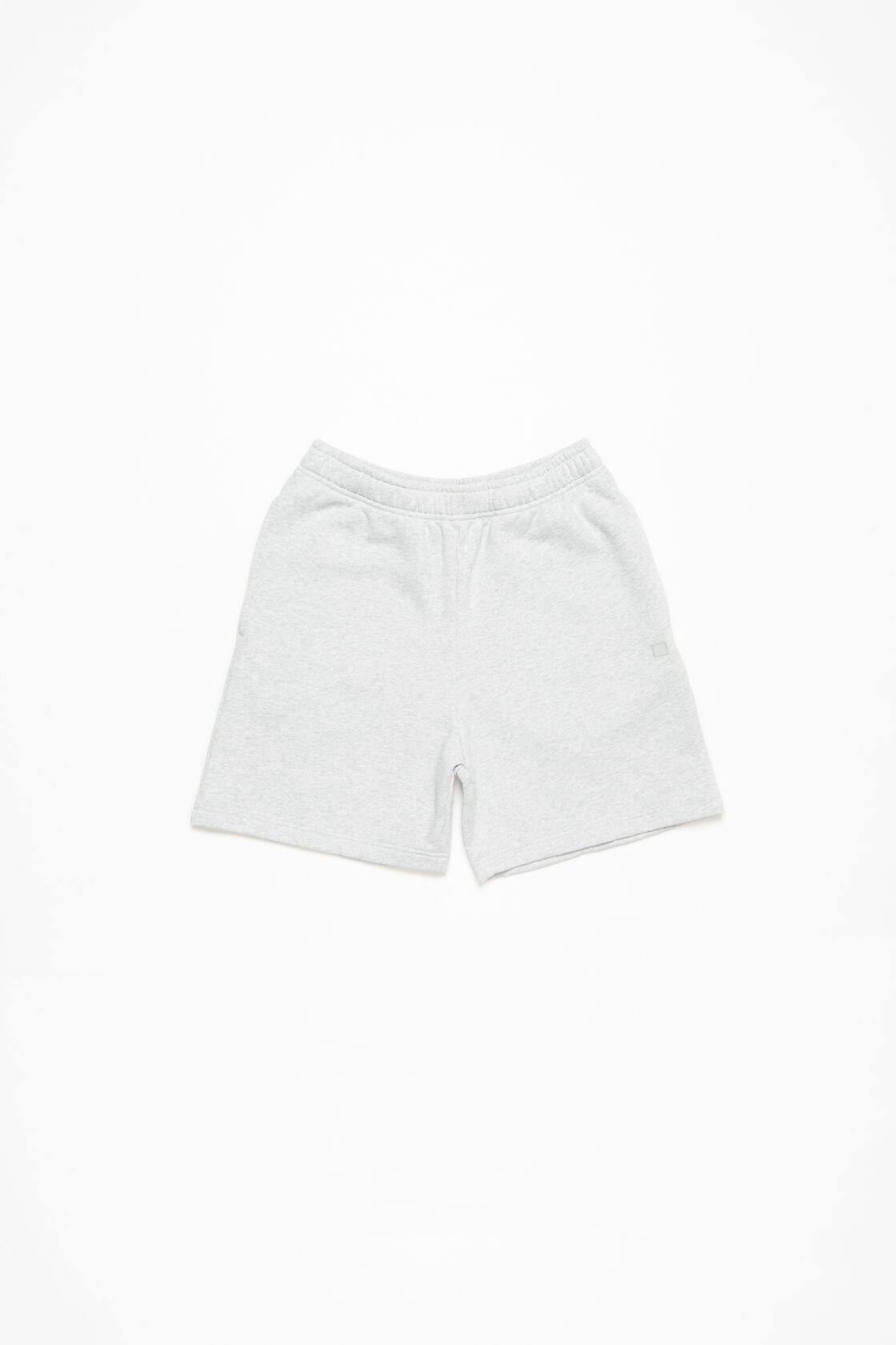 Cotton shorts, Pale Grey Melange, 2000x