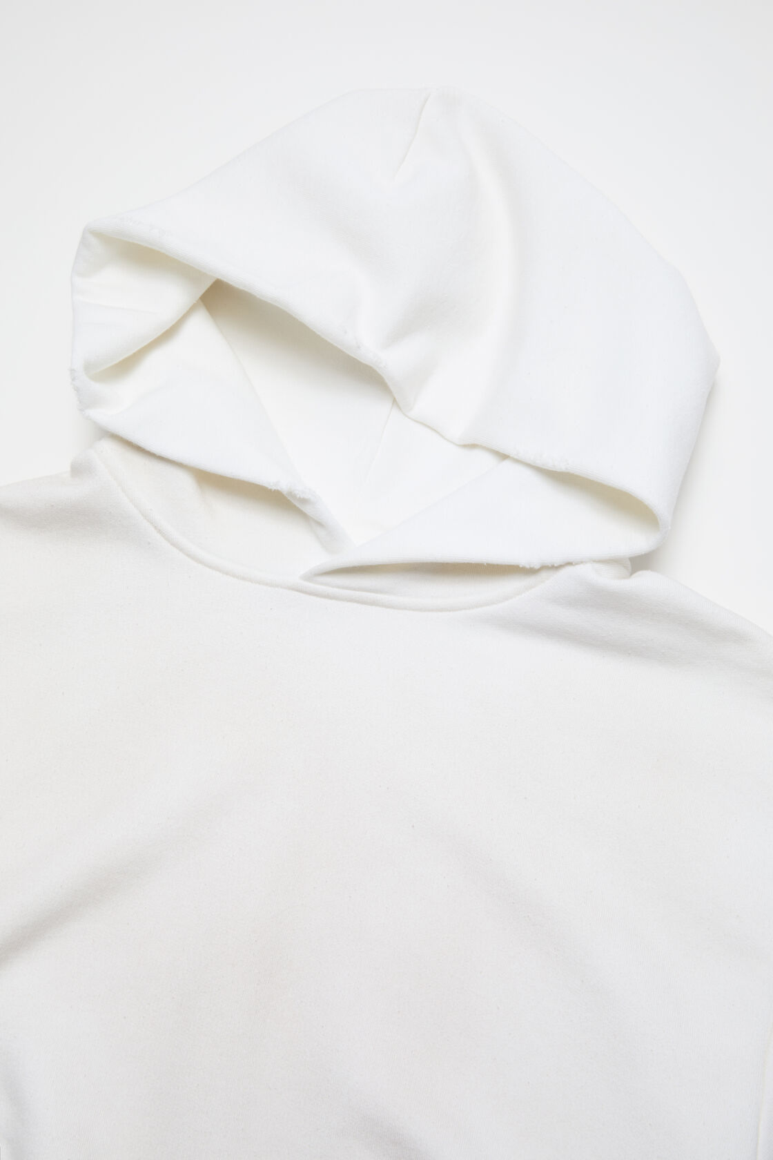 Fleece logo hoodie, Dusty white, 2000x