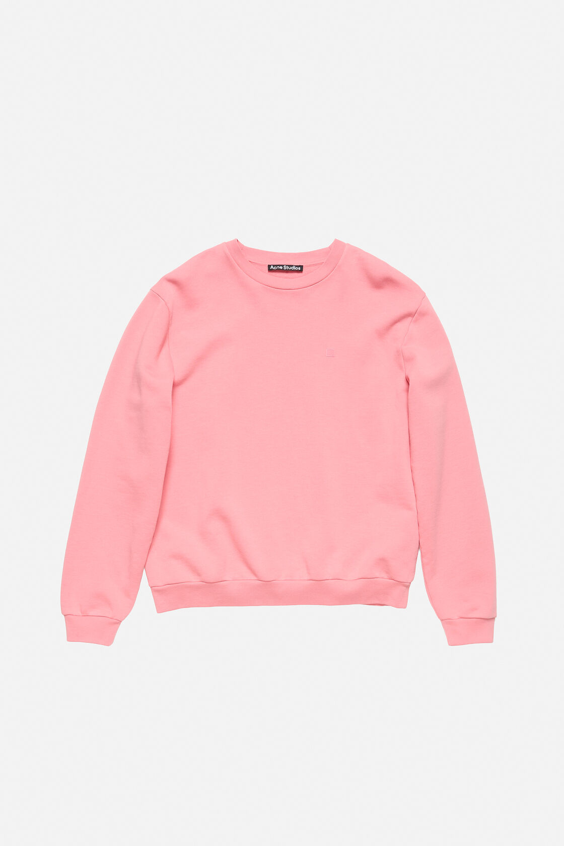 Fleece face logo sweatshirt, Tango pink, 2000x