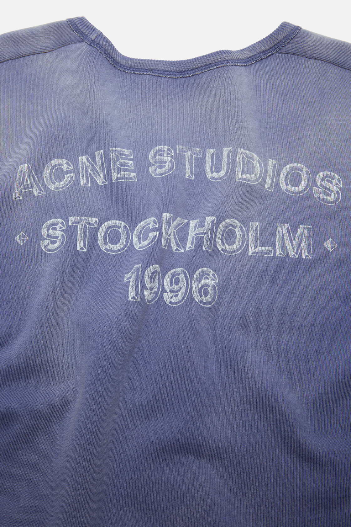 Sprayed logo sweatshirt, Navy, 2000x