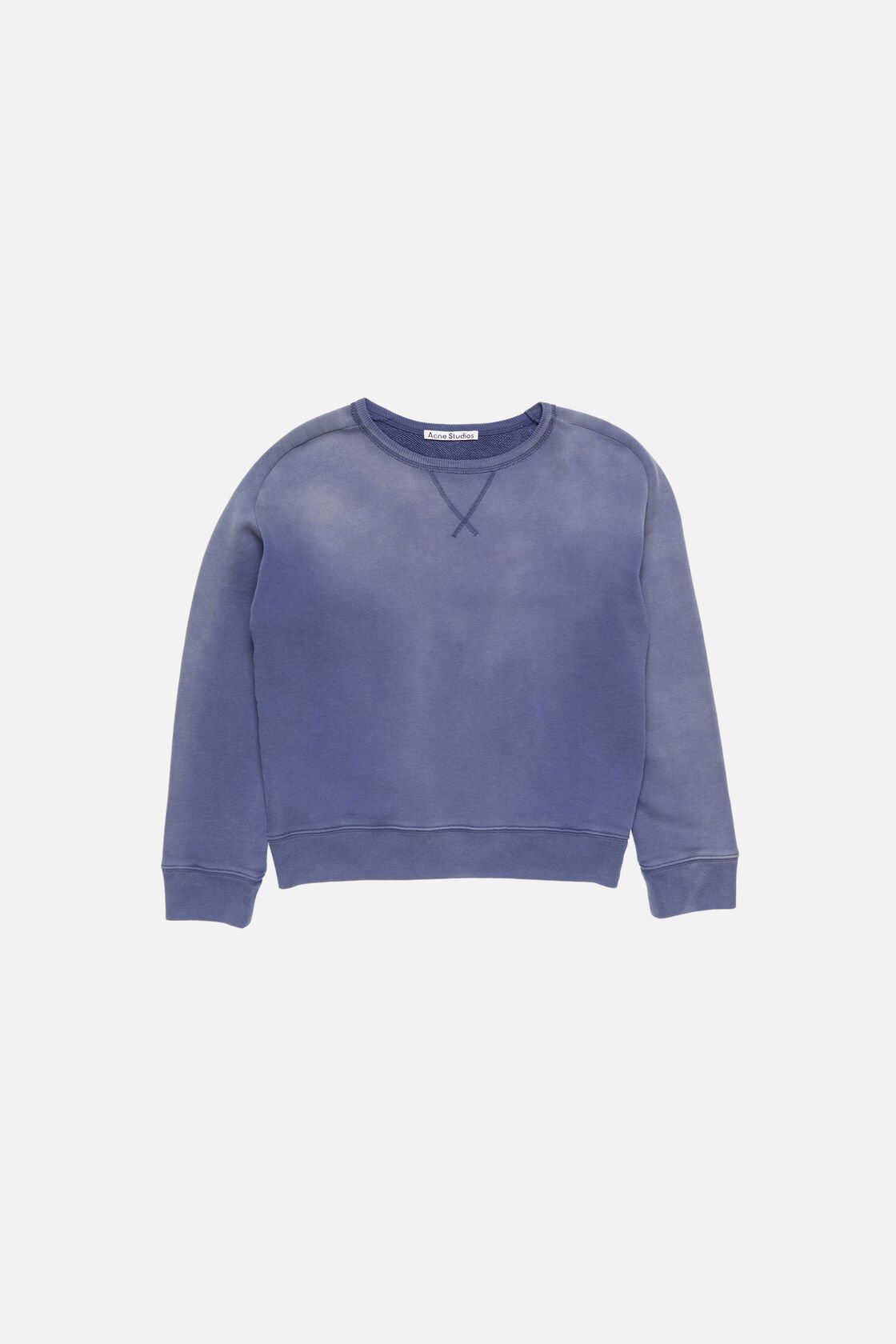 Sprayed logo sweatshirt, Navy, 2000x