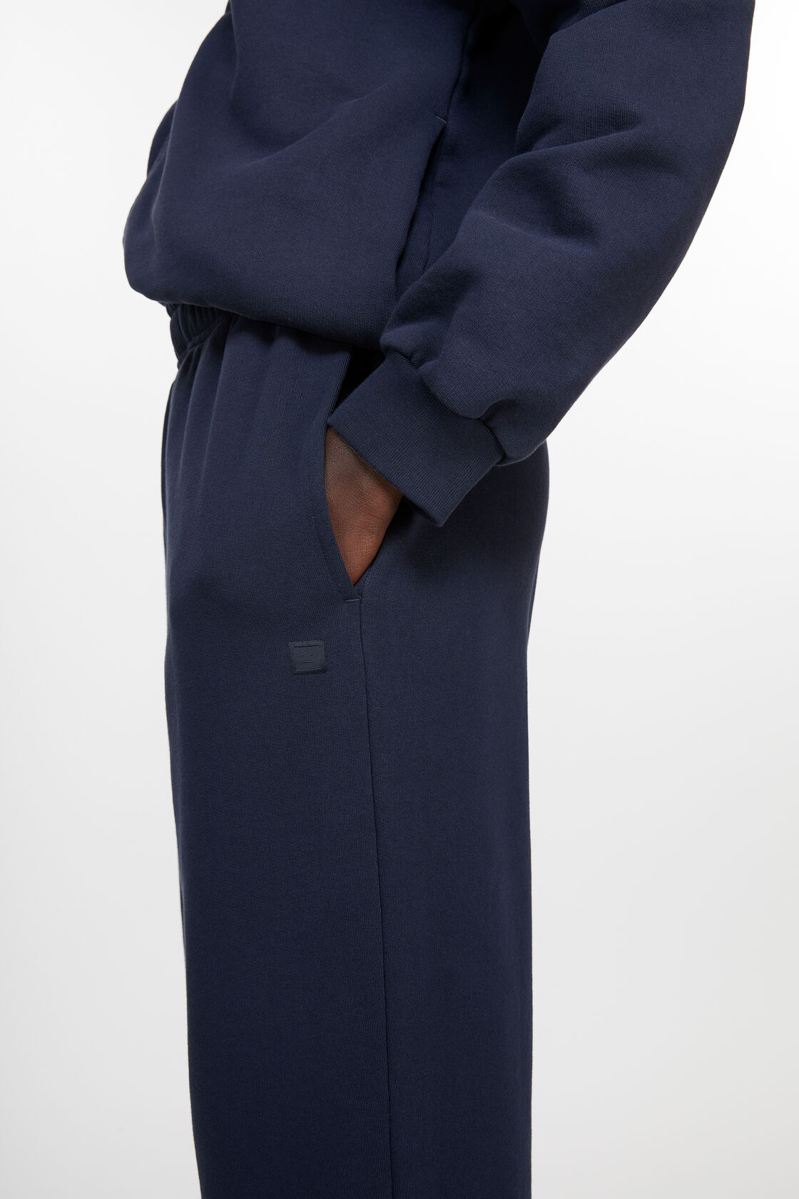 Cotton sweatpants, Navy blue, 2000x