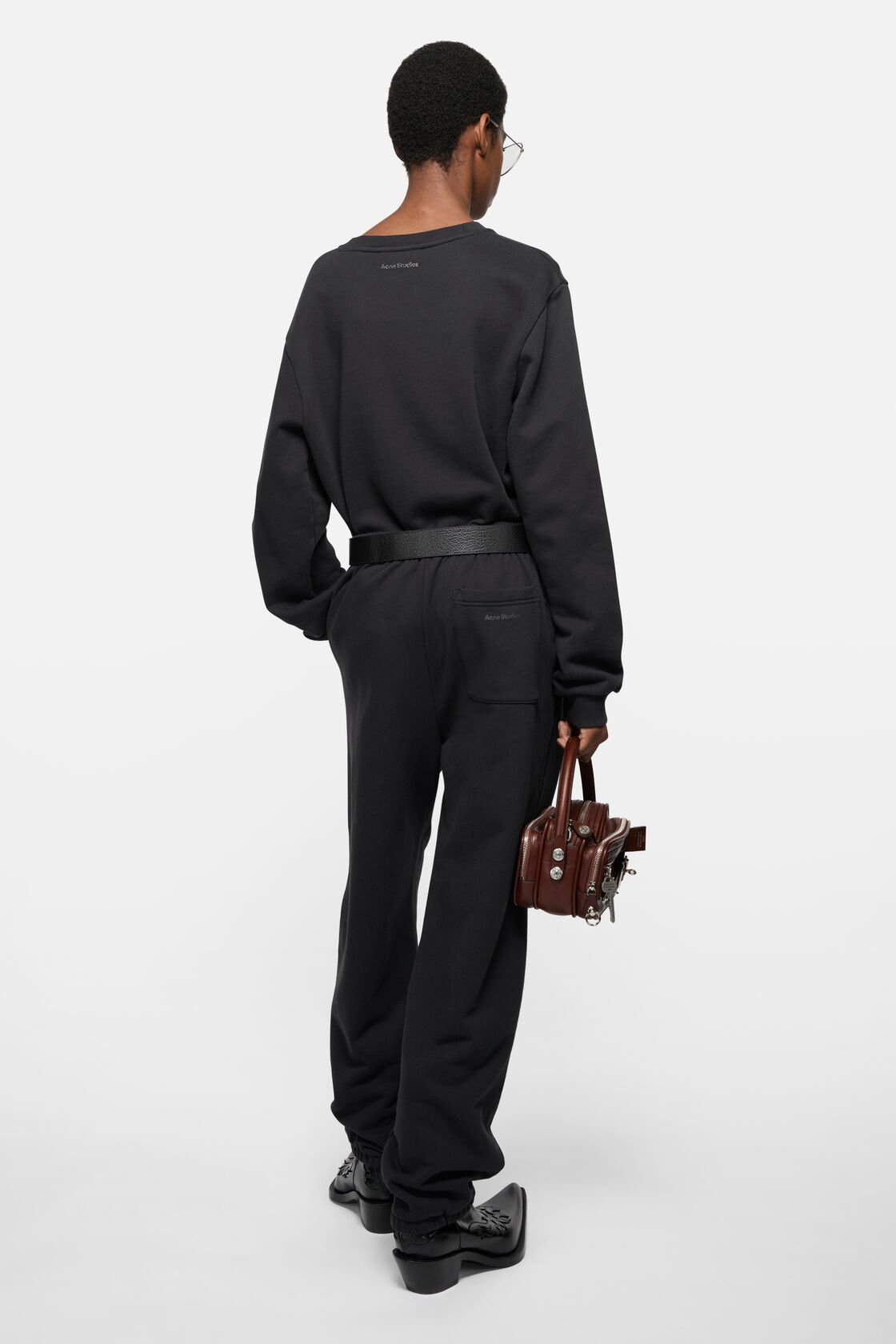 Cotton sweatpants, Black, 2000x