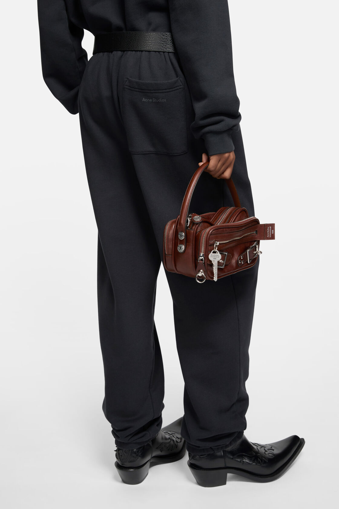 Cotton sweatpants, Black, 2000x