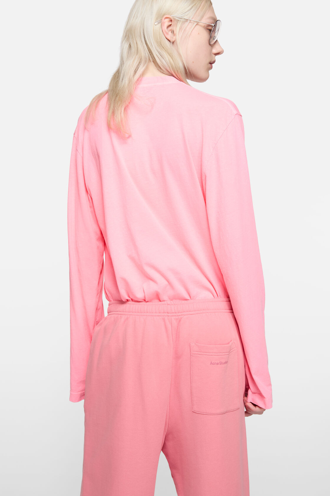 Cotton sweatpants, Tango pink, 2000x