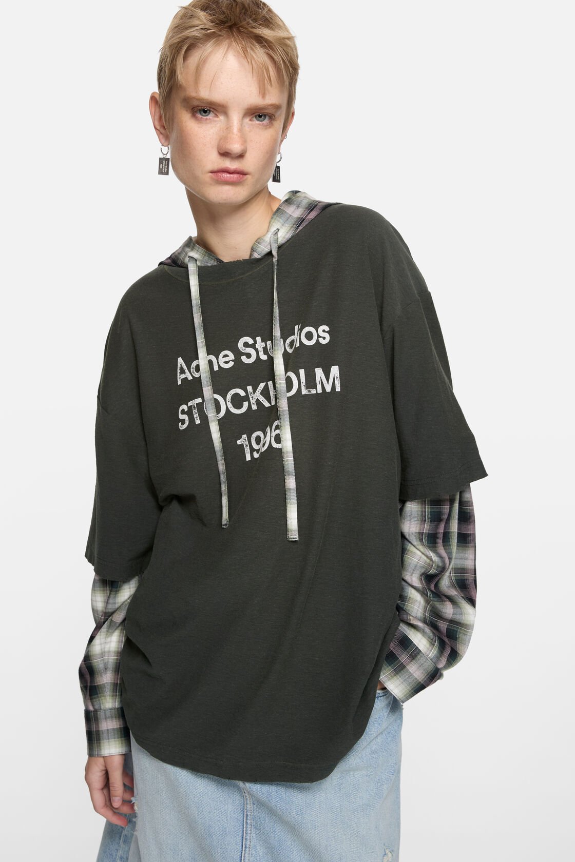 Logo t-shirt - Relaxed fit, Faded black, 2000x