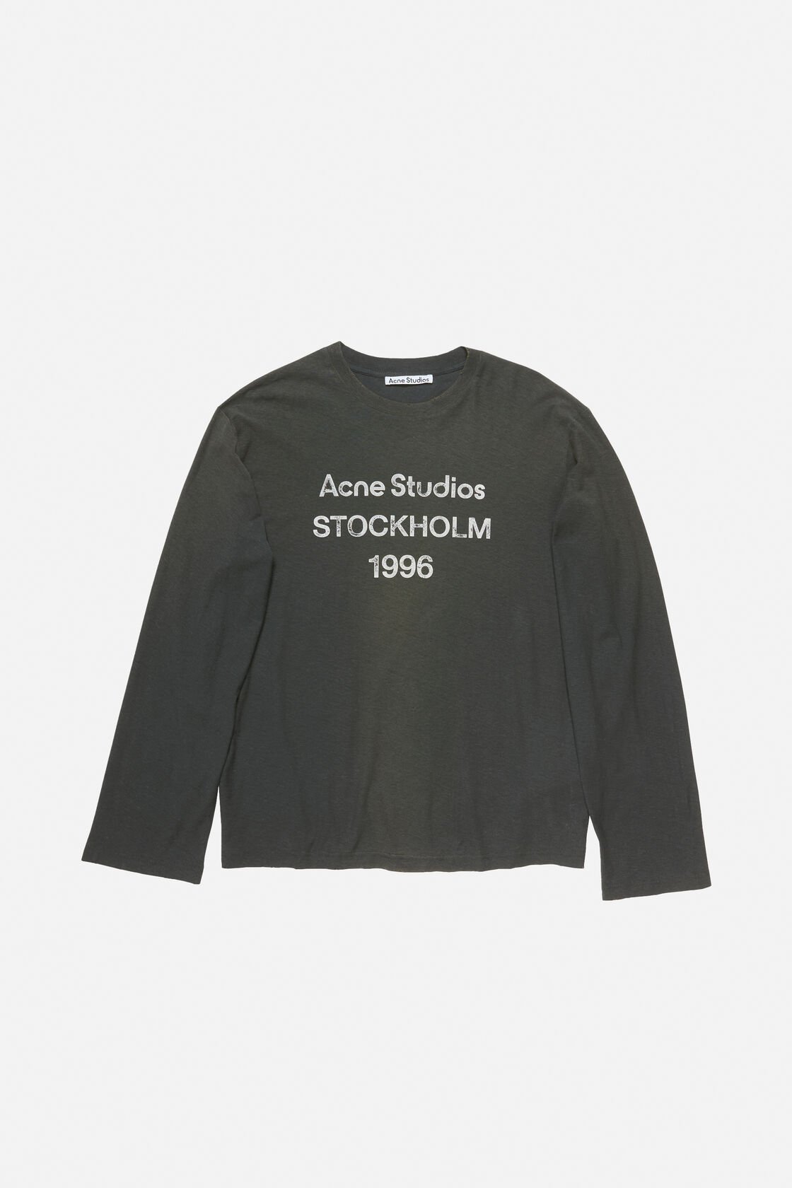 Sprayed 1996 logo t-shirt, Faded black, 2000x
