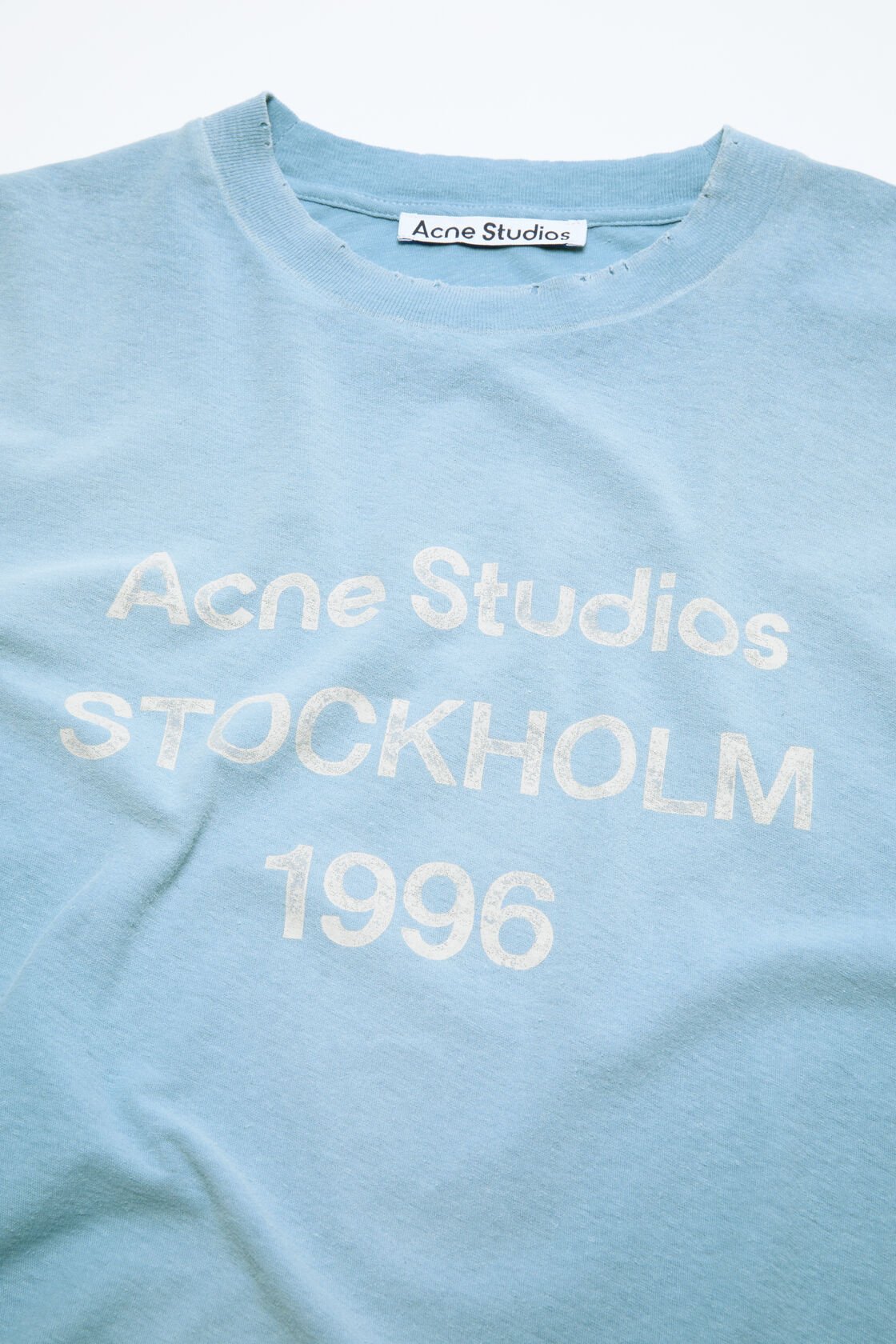 Sprayed 1996 logo t-shirt, Cornflower blue, 2000x