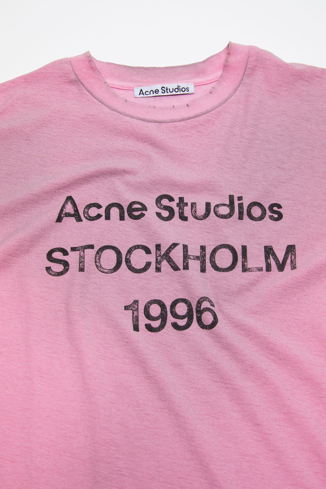 Sprayed 1996 logo t-shirt, Cotton candy pink, 2000x