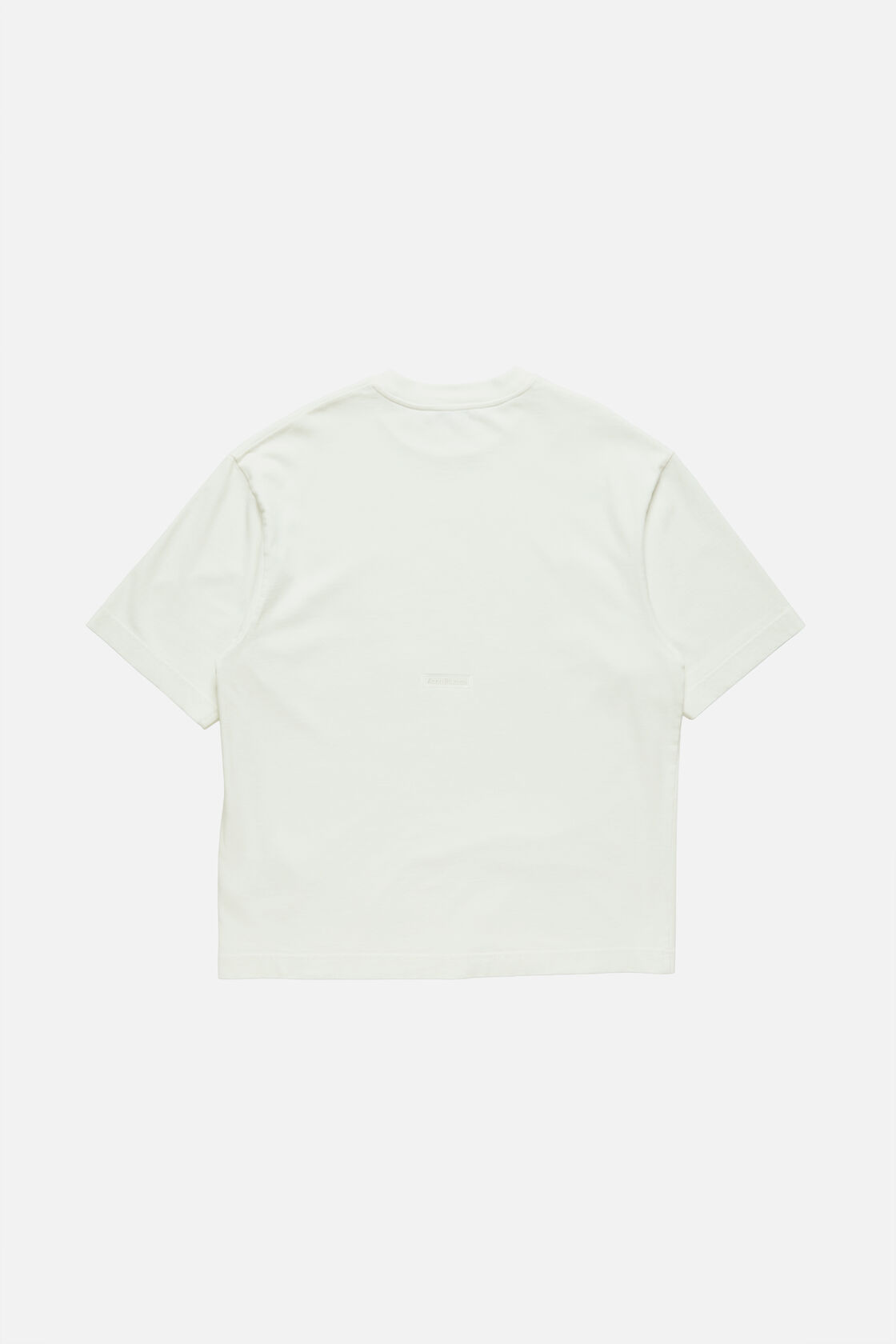 Rubber logo t-shirt, Ice White, 2000x