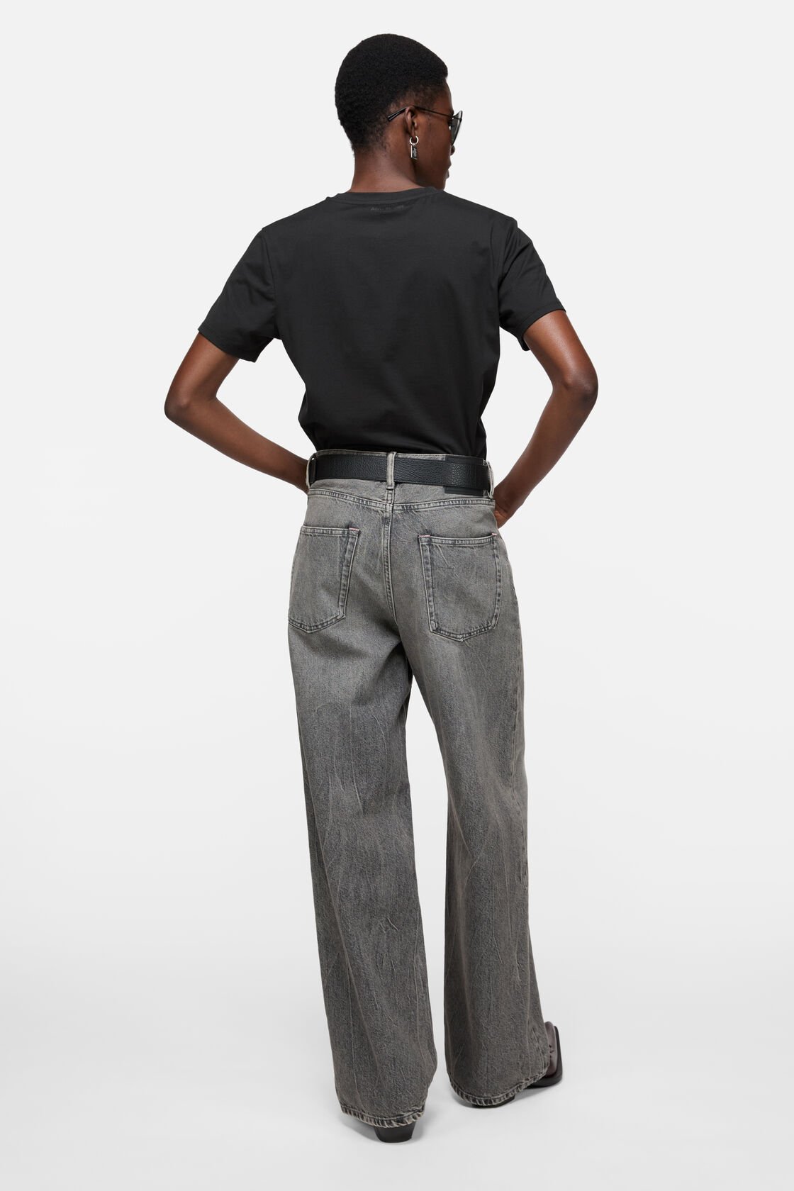 T-shirt - regular fit, Black, 2000x