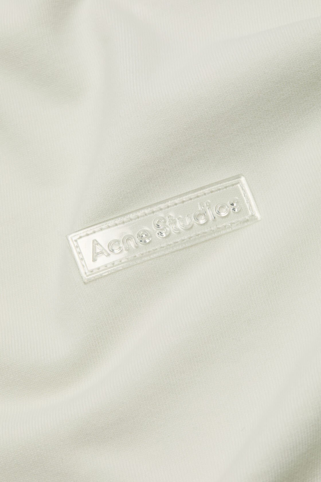 Rubber logo t-shirt, Ice White, 2000x