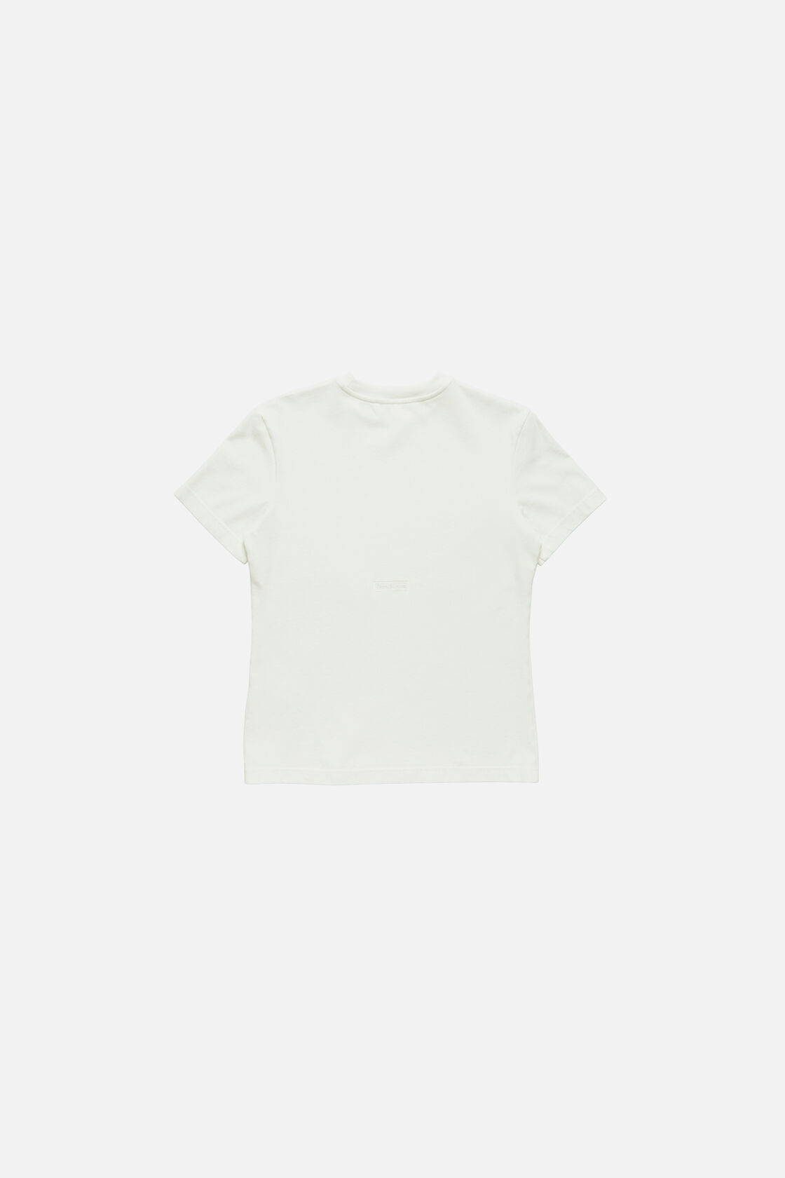 Rubber logo t-shirt, Ice White, 2000x