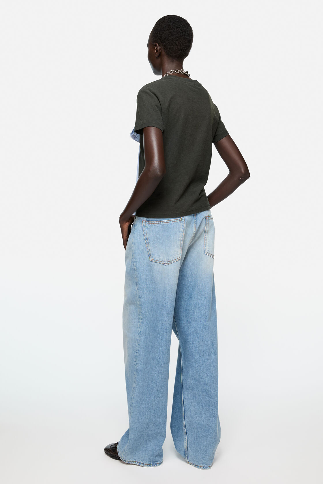 Logo T-shirt, Faded black, 2000x