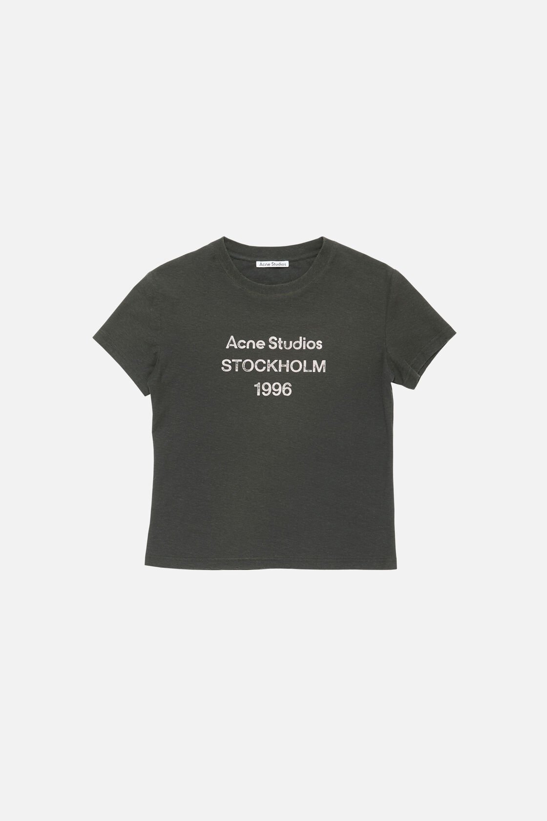 Logo T-shirt, Faded black, 2000x