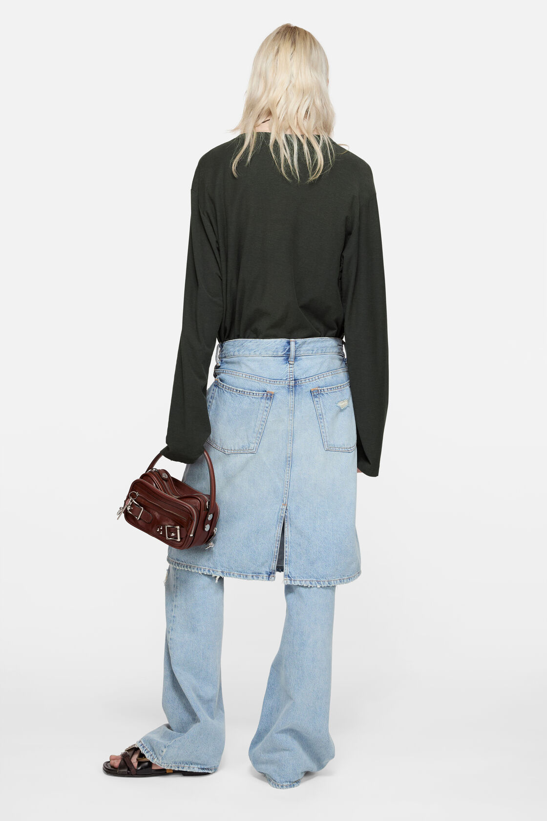 Logo t-shirt, Faded black, 2000x